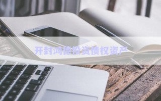 開封鴻德投資債權資產(chǎn)